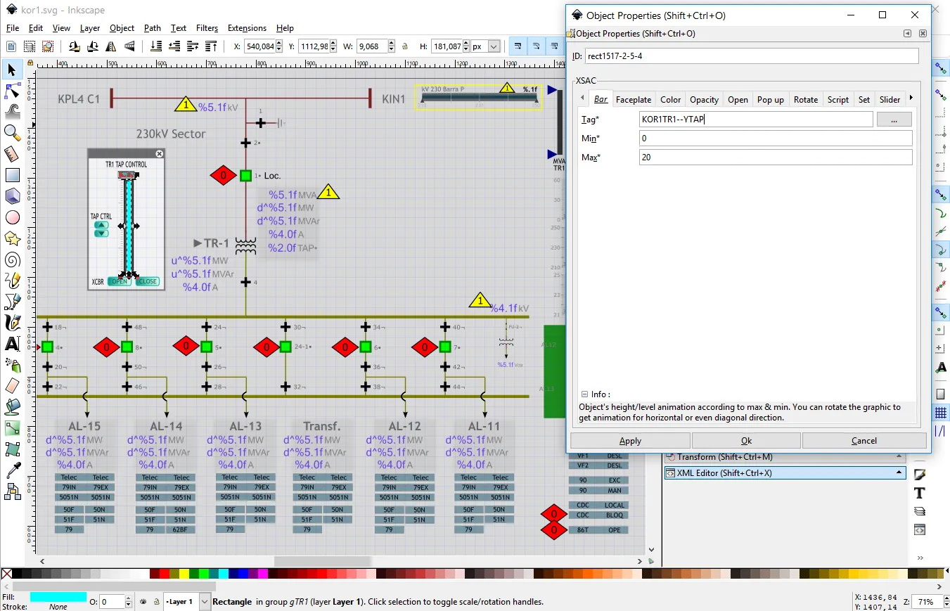 SCADAvis.io SVG Editor Interface